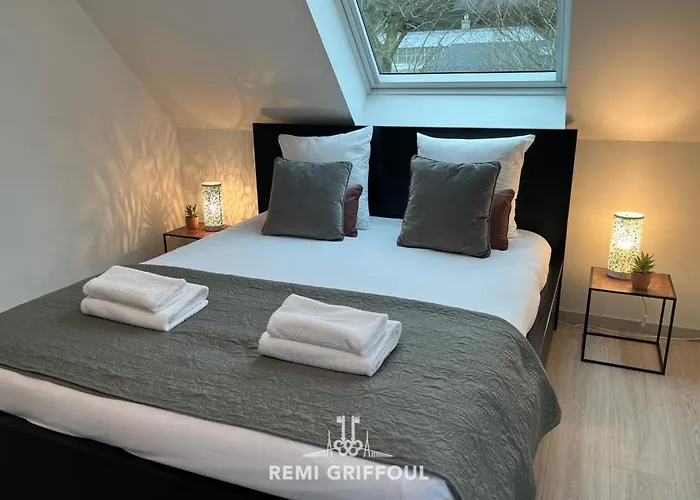 Les 4 éléments 4 Balcony Elevator&private Parking Sleeps 4 Honfleur