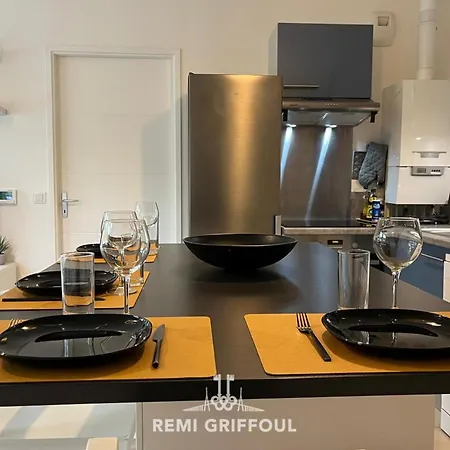 Apartamento Les 4 éléments 4 Balcony Elevator&private Parking Sleeps 4 Honfleur