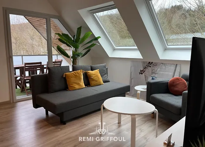 Daire Les 4 Elements 4 Balcony Elevator & Private Parking Sleeps 4